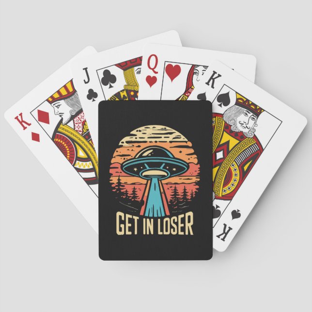 Jeu De Cartes Entrez loser (dos)