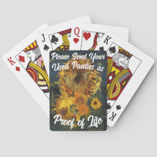 Jeu De Cartes Envoyez Vos Culottes Usées comme Preuve de Vie
