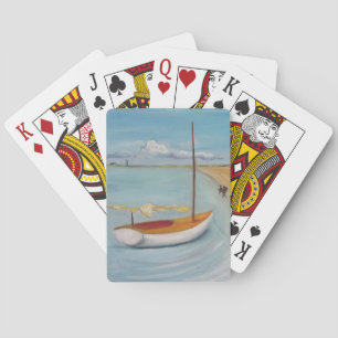 Jeu De Cartes Enzo le caniche de chasse à la vague, produit de P