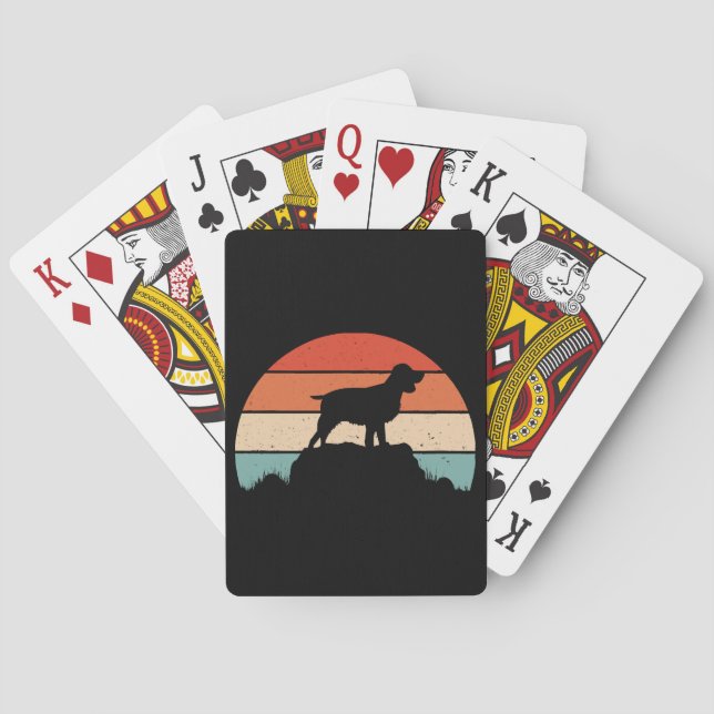 Jeu De Cartes épagneul springer anglais (dos)