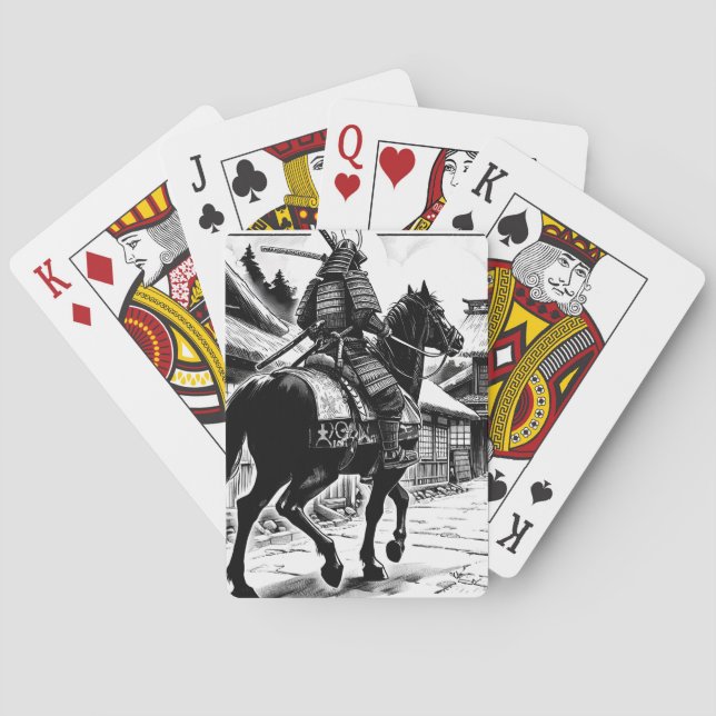 Jeu De Cartes Epic Samurai Rider Manga Art Imprimer (dos)