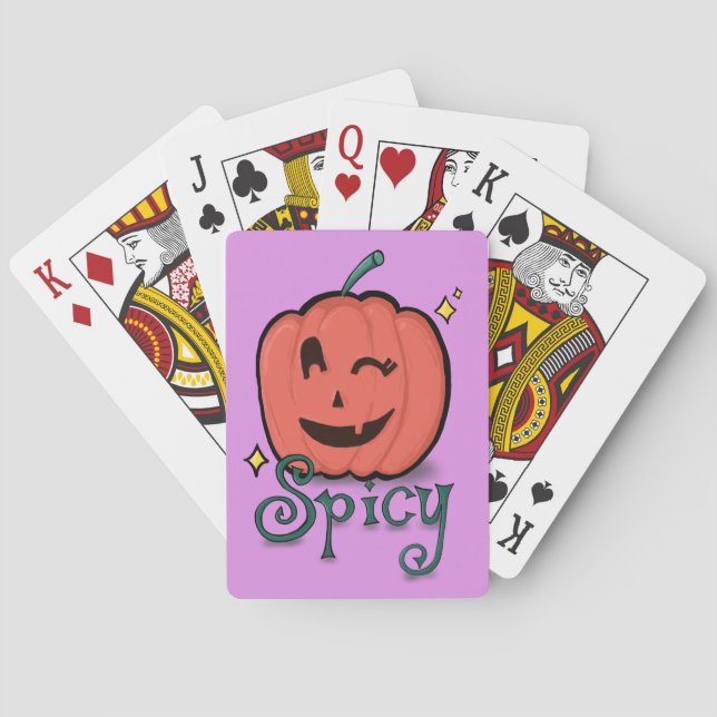 Jeu De Cartes Épice Citrouille épicé (dos)
