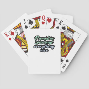 Jeu De Cartes Épice citrouille Et Tout Nice - Citation Mème Pour