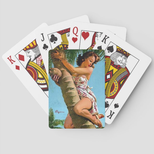 Jeu De Cartes Épingle de coco (dos)
