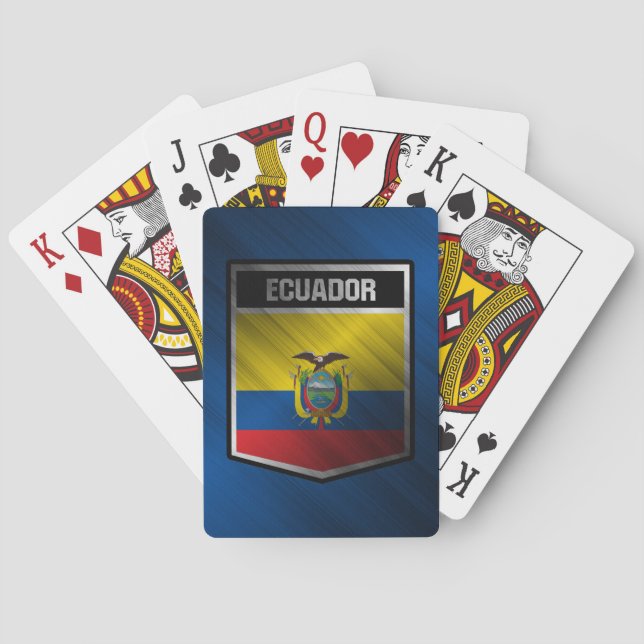Jeu De Cartes Équateur (dos)