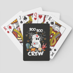 Jeu De Cartes Équipage Boo Boo Infirmière Fantôme Halloween Effr