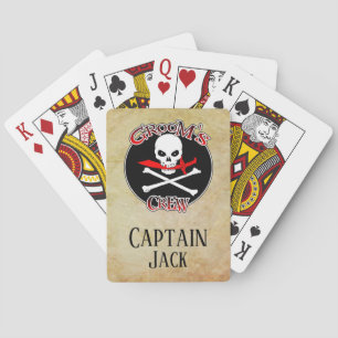 Jeu De Cartes Équipage Groom personnalisé