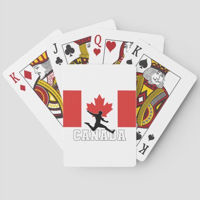 Jeu De Cartes Équipe nationale de football du Canada (dos)