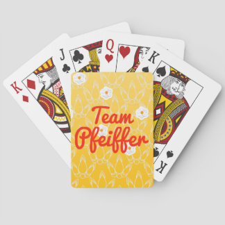 Jeu De Cartes Équipe Pfeiffer