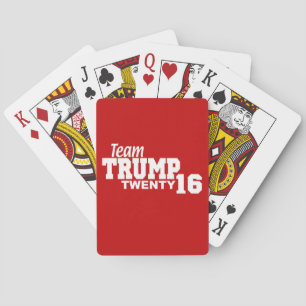 Jeu De Cartes Équipe Trump pour le président 2016