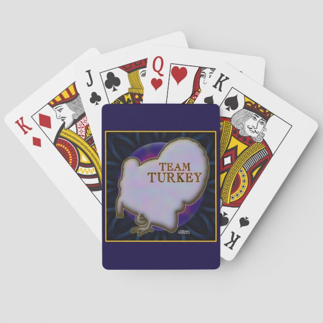 Jeu De Cartes Équipe Turquie (dos)