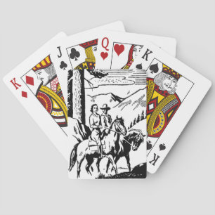 Jeu De Cartes Équitation Rétro