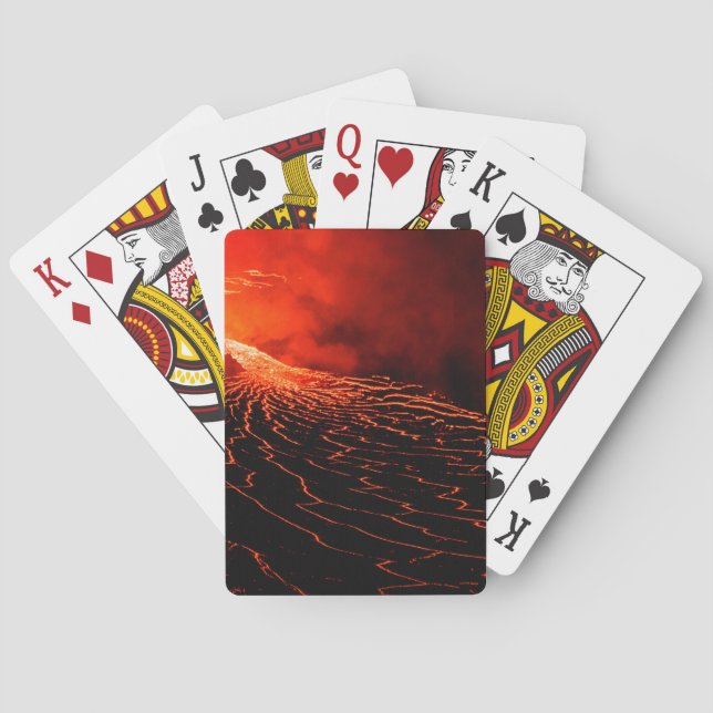 Jeu De Cartes éruption volcanique (dos)