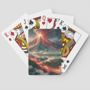 Jeu De Cartes Éruptions volcaniques