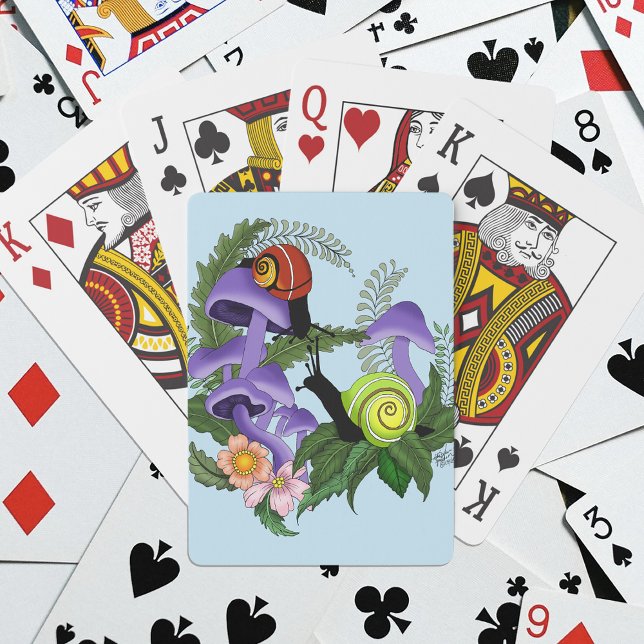 Jeu De Cartes Escargots cubains champignons violets (Créateur téléchargé)