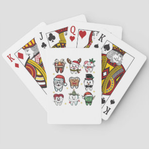 Jeu De Cartes Escouade dentaire Dentiste Noël Noël Noël Noël