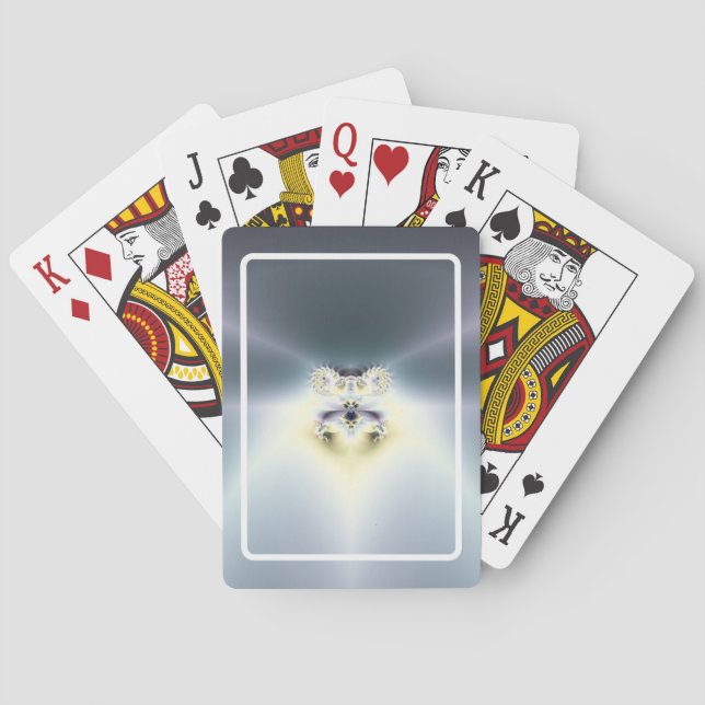 Jeu De Cartes Espace Bleu (dos)