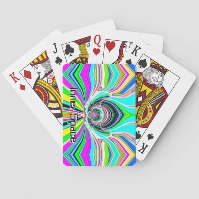 Jeu De Cartes Espace intérieur (vous pouvez modifier les mots) (dos)