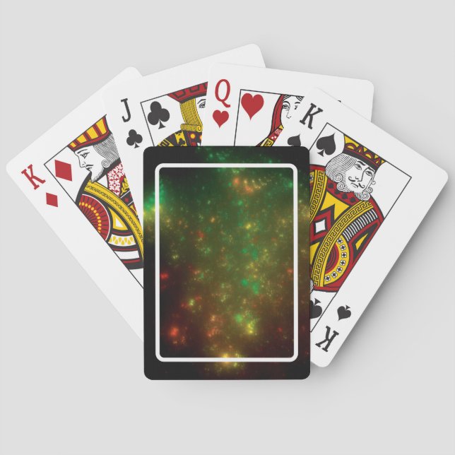 Jeu De Cartes Espace Vert (dos)