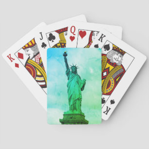 Jeu De Cartes Espoir de l'Amérique - Statue de Lady Liberty NYC