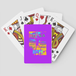 Jeu De Cartes Espoir USA : Ensemble, nous sommes plus forts