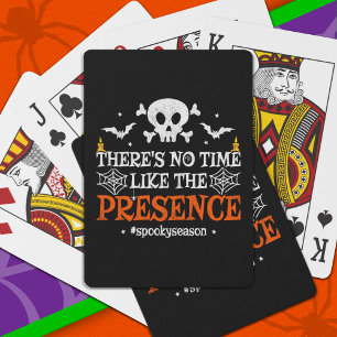 Jeu De Cartes Esprit d'Halloween Crâne Os Croisés Drôle d'Hallow