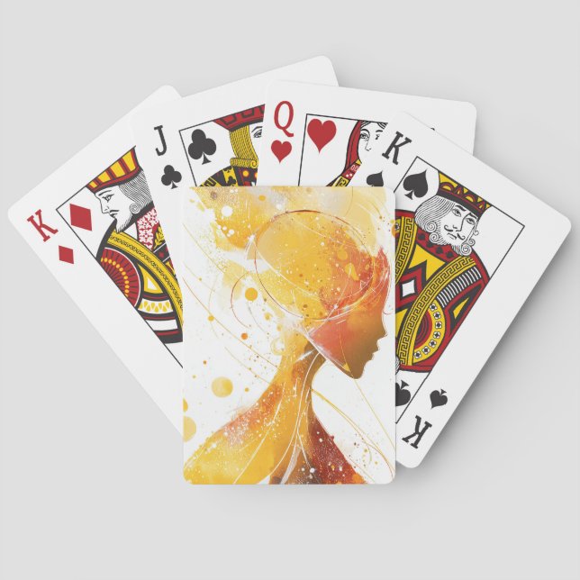 Jeu De Cartes Esprit Doré (dos)