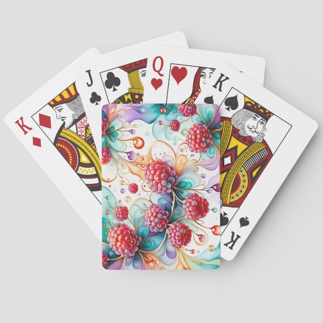 Jeu De Cartes Essence de la framboise (dos)