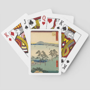 Jeu De Cartes Estampe sur bois du monde flottant Ukiyo-e japonai