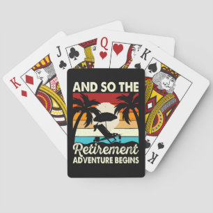 Jeu De Cartes Et ainsi commence l'aventure de la retraite