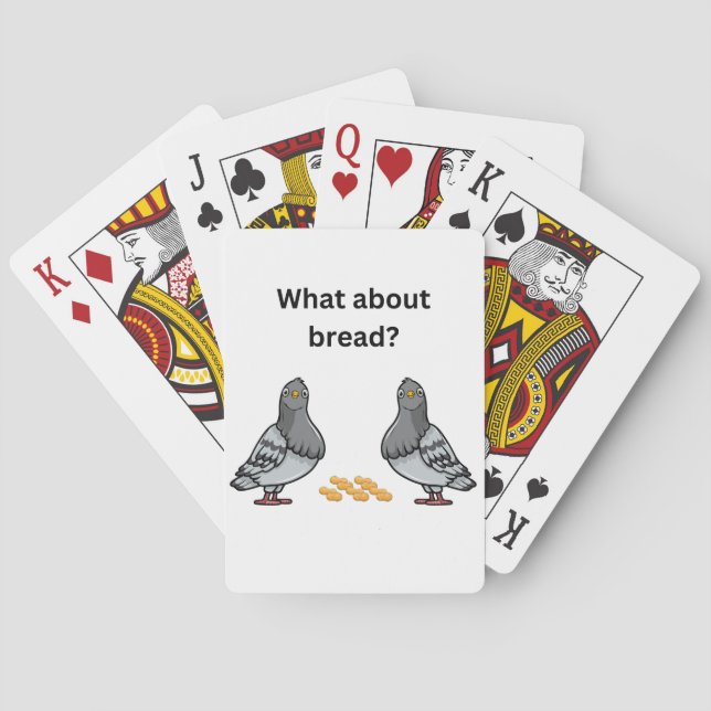 Jeu De Cartes Et le pain ? (dos)
