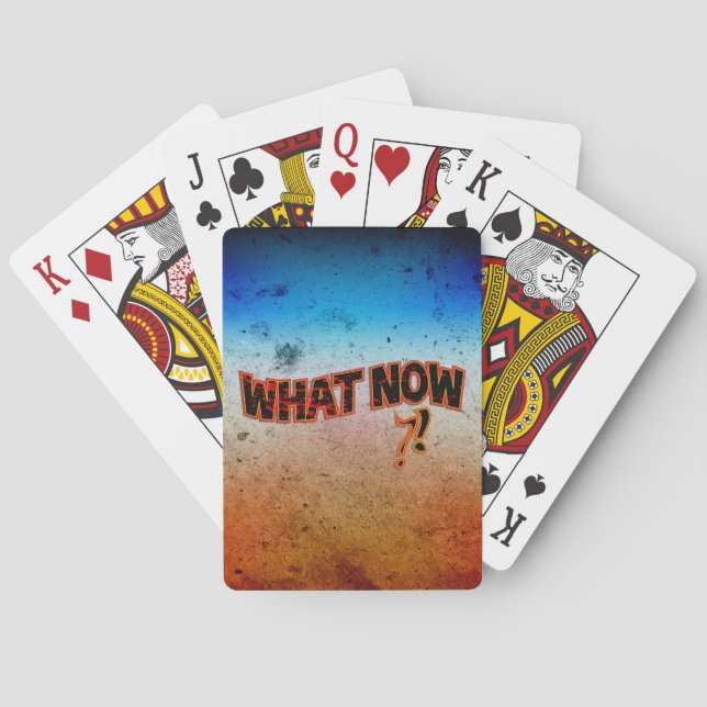 Jeu De Cartes Et maintenant ? ! (dos)