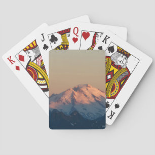 Jeu De Cartes État de Washington, North Cascades. Mont Baker