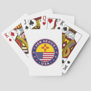 Jeu De Cartes État du Nouveau-Mexique