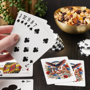Jeu De Cartes États-Unis 250 ans de liberté