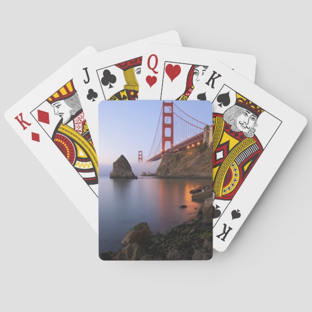 Jeu De Cartes États-Unis, Californie, San Francisco. Porte d'or (dos)