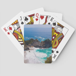 Jeu De Cartes États-Unis, Californie. Vue Des Chutes Mcway