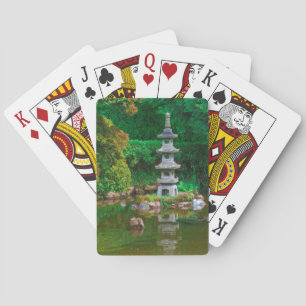 Jeu De Cartes États-Unis, Californie. Vue d'un étang
