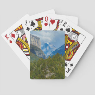 Jeu De Cartes États-Unis, Californie. Vue sur Half Dome dans Yos