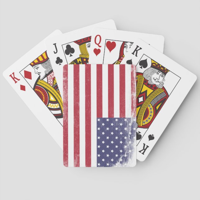 Jeu De Cartes États-Unis d'Amérique (dos)