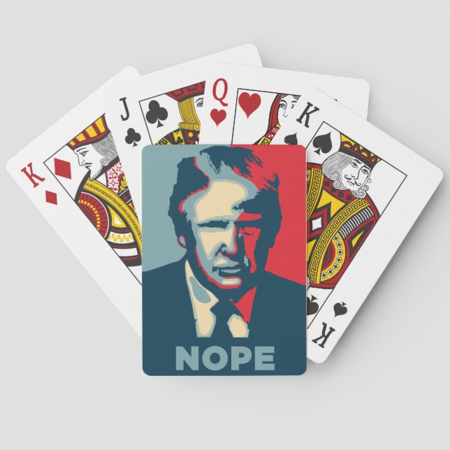 Jeu De Cartes États-Unis D'Amérique De Donald Trump (dos)