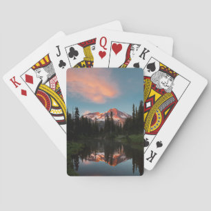 Jeu De Cartes États-Unis, État de Washington. Mt Rainier