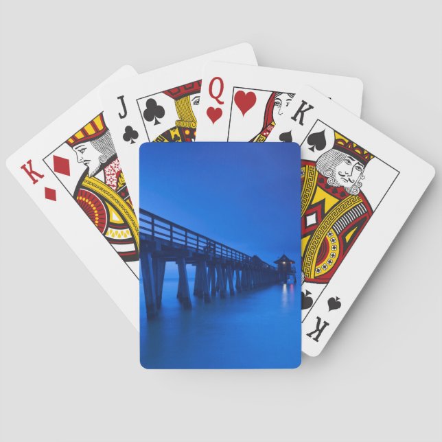 Jeu De Cartes États-Unis, Floride, côte du Golfe, Naples, Naples (dos)