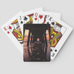 Jeu De Cartes États-Unis, Géorgie, Tybee Island, Jetée à Tybee I