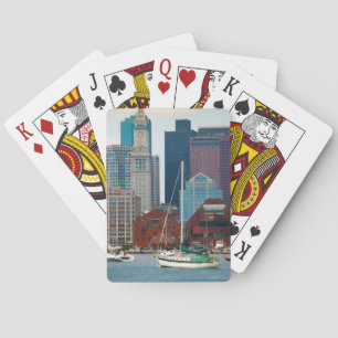 Jeu De Cartes États-Unis, Massachusetts. Skyline du front de mer