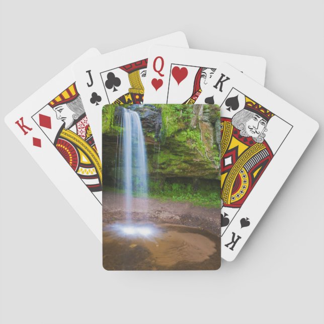 Jeu De Cartes États-Unis, Michigan. Scott's Falls dans le Haut-M (dos)