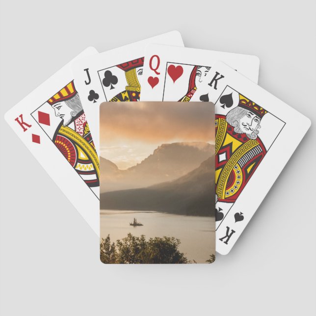 Jeu De Cartes États-Unis, Montana, Parc national des Glaciers.Su (dos)