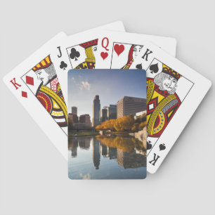 Jeu De Cartes États-Unis, Nebraska, Omaha, Gene Leahy Mall, Skyl