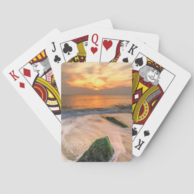 Jeu De Cartes États-Unis, New Jersey, Cap May. Pittoresque Le 2  (dos)