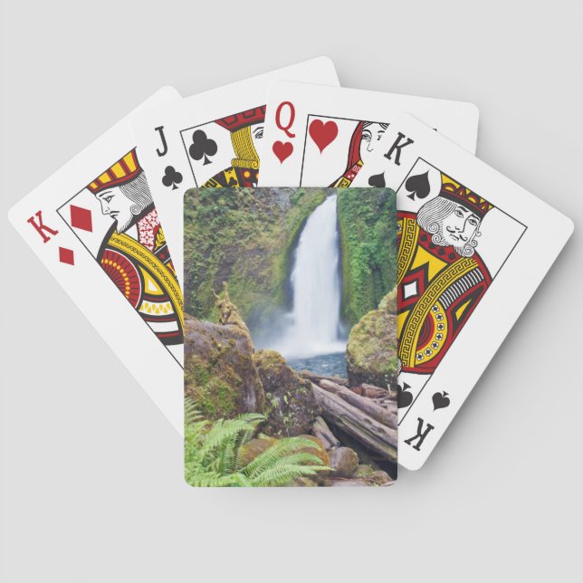 Jeu De Cartes États-Unis, Oregon, Columbia River Gorge, Wahclell (dos)